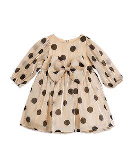 Bardot Bardot Girls' Wednesday Organza Spot Dress