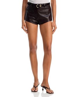 Bardot Bardot Jayla Faux Leather Shorts