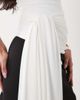 Bardot Bardot Jordan longline high neck top with tie waist in orchid white - 3