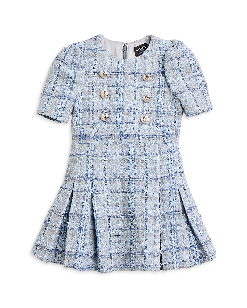 bardot junior blue dress Bardot Junior Kids Teen Girls Navy Blue Lace Dress Size 14 Short Sleeve
