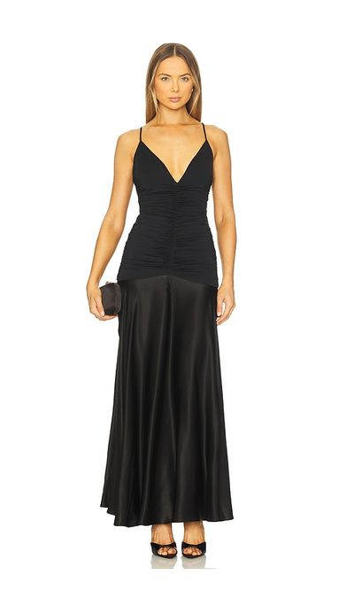 how to style floral maxi dress Petal and Pup Women's Lillee Tiered Maxi Dress