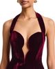 Bardot Bardot Layna Velour Halter Mini Dress - 3