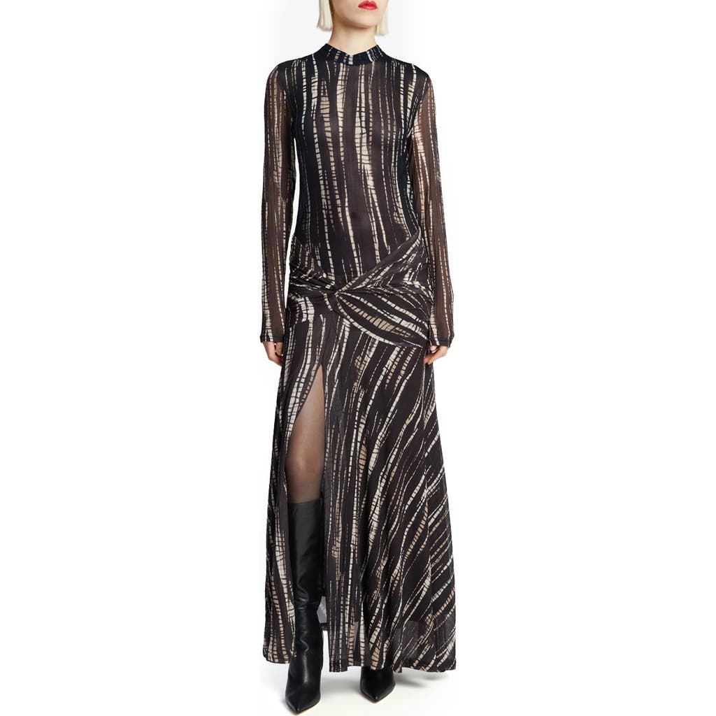 Bardot Bardot Lea Long Sleeve Mesh Dress