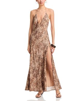 white christmas dresses Untamed Glamour Leopard Corset Mini Dress main image 1