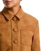 Bardot Bardot Lorenzo Croc Faux Suede Shirt - 3
