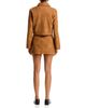 Bardot Bardot Lorenzo Croc Faux Suede Shirt - 5