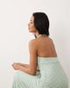Bardot Bardot Mariko exclusive halter neck floral embroidered lace maxi dress in sage green - 3