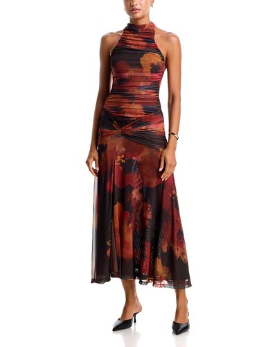 Bardot Bardot Natalya Mesh Midi Dress