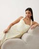 Bardot Bardot Pollie broderie halter midi dress in yellow floral - 2