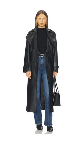 Bardot Bardot Reilia Vegan Leather Coat