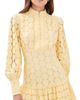 BARDOT BARDOT Remy Spot Lace Mini Dress Soft Yellow - 1