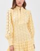 BARDOT BARDOT Remy Spot Lace Mini Dress Soft Yellow - 2
