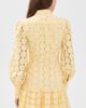 BARDOT BARDOT Remy Spot Lace Mini Dress Soft Yellow - 3