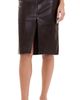 BARDOT BARDOT Rheba Faux Leather Skirt Deep Plum - 1