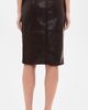 BARDOT BARDOT Rheba Faux Leather Skirt Deep Plum - 3