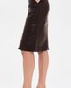 BARDOT BARDOT Rheba Faux Leather Skirt Deep Plum - 4