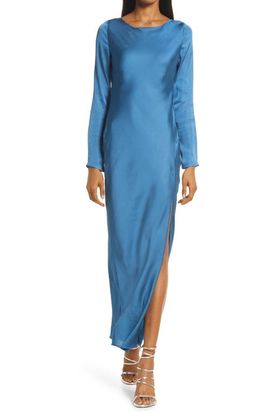 green emerald velvet dress Bebe Women's Laux Leather Bustier Midi Dress main image 1