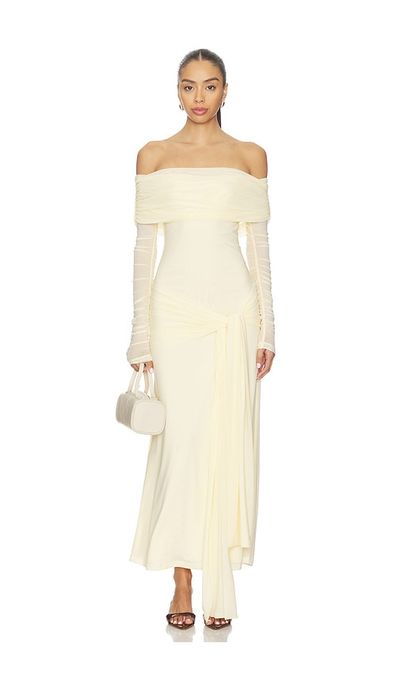 Bardot Bardot Selina Tie Front Mesh Dress