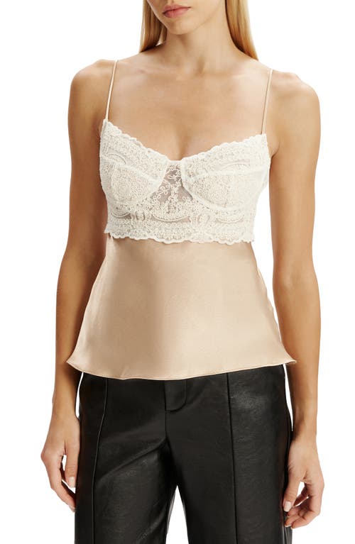 Bardot Bardot Tzariana Satin & Lace Camisole