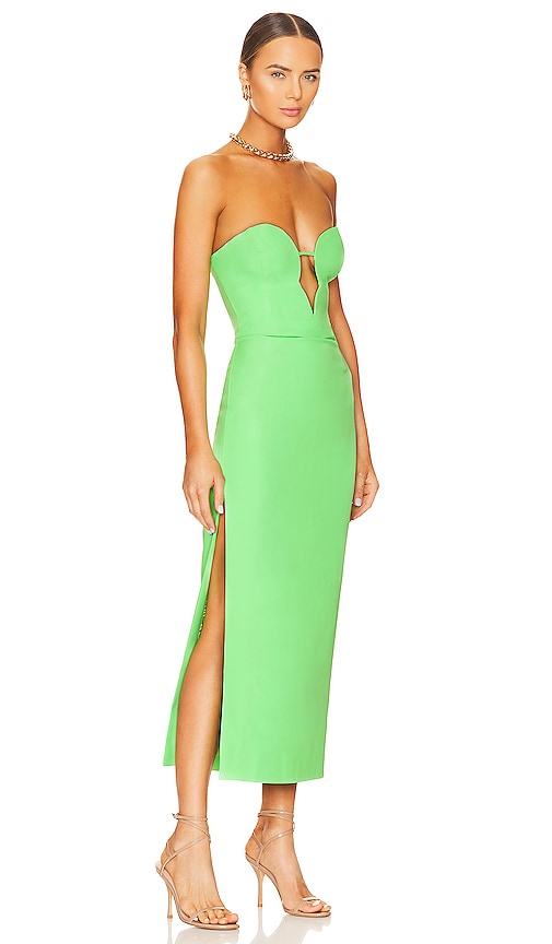 black chiffon backless dress Daria Draped Maxi / | MESHKI Price:FP Bill Levkoff Bridesmaid 1228 Hand Wash Do Not Size-US:4