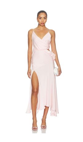 Bardot Bardot x REVOLVE Sorrel Mock Wrap Maxi Dress