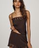 Bardot Bonita Lace Trim Shorts - 1