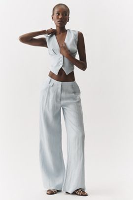 Bardot Geordy Hipster Wide-Leg Pants
