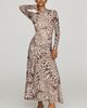 Bardot Lea Printed Mesh Maxi Dress - 1