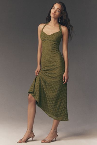 Bardot Mariko Halter-Neck Maxi Dress