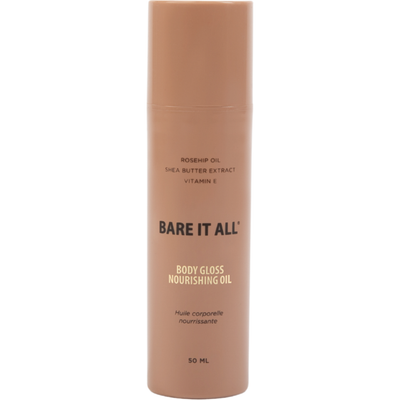 Bare It All Bare It All Body Gloss Antioxidant Nourishing Oil Travel Size