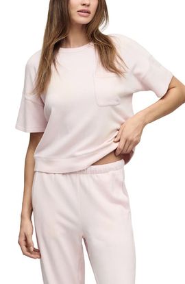 barefoot dreams barefoot dreams Brushed Fleece Short Sleeve Pullover