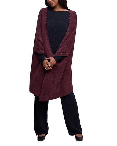 Barefoot Dreams Barefoot Dreams CozyChic Blanket Stitch Wrap