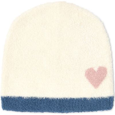 barefoot dreams barefoot dreams Cozychic Lite® Colorblock Baby Heart Beanie