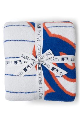 barefoot dreams barefoot dreams CozyChic® New York Mets Throw Blanket