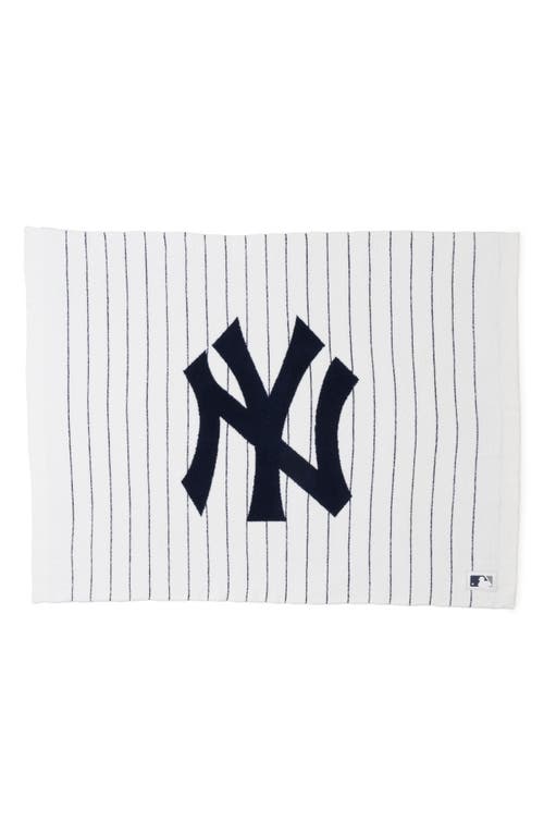 barefoot dreams barefoot dreams CozyChic® New York Yankees Throw Blanket