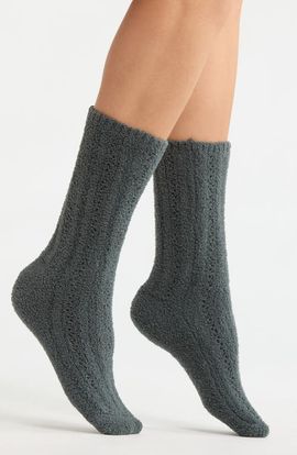 barefoot dreams barefoot dreams CozyChic® Pointelle Crew Socks