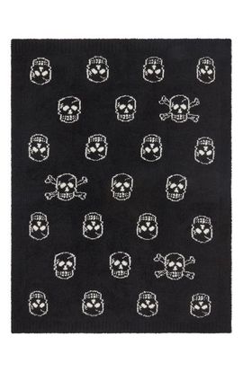 barefoot dreams barefoot dreams CozyChic™ Skulls Stroller Blanket