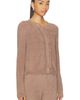 Barefoot Dreams Barefoot Dreams CozyChic Ultra Lite Pointelle Rib Ruffle Front Cardigan - 2