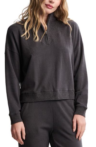 barefoot dreams barefoot dreams CozyChic® Ultra Lite® Rib Quarter Zip