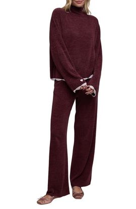 barefoot dreams barefoot dreams CozyChic Ultra Lite® Scallop Heart Mock Neck Top