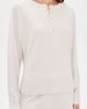 Barefoot Dreams Barefoot Dreams CozyChic Ultra Lite Scallop Henley Top Sand Dune - 2