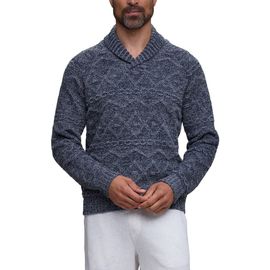 barefoot dreams barefoot dreams Fair Isle Shawl Collar Sweater