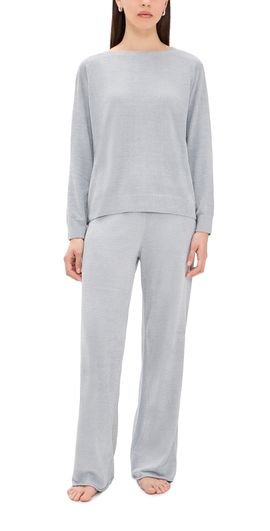 Barefoot Dreams Barefoot Dreams Jersey Roll Set Frost