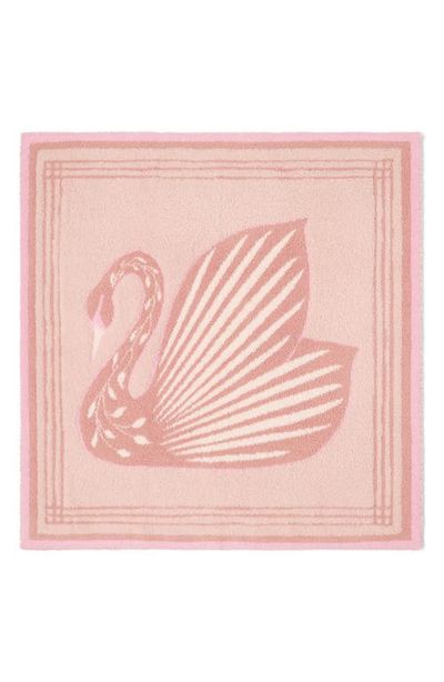 barefoot dreams barefoot dreams Kids' CozyChic Swan Receiving Blanket