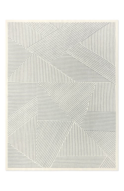 barefoot dreams barefoot dreams Linea Mixed Stripe CozyChic® Throw Blanket