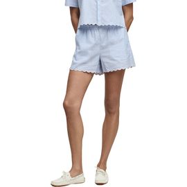barefoot dreams barefoot dreams Scallop Linen Blend Pajama Shorts