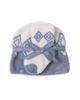 Barefoot Dreams Barefoot Dreams Unisex CozyChic Lite Baby Fair Isle Beanie and Sock Set - 1