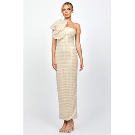 Bariano Bariano Dalylah One Shoulder Statement Midaxi