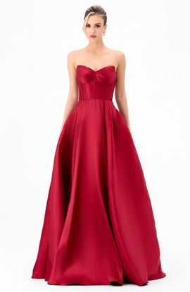 Bariano Bariano Deeba Strapless Ball Gown