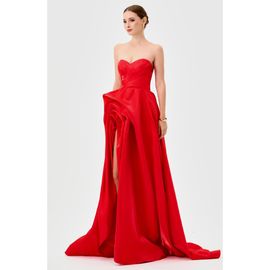 Bariano Bariano Gianna Strapless Ball Gown